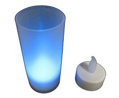 ZenLight SCL02S Bougie LED multicolore avec Photophore