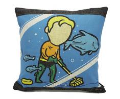 Home Elements Aquarium Superheroesemploi à Temps Partiel Collection Housse de Coussin
