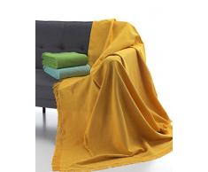 Glam Tromso Linge de lit, algodón-poliéster, Jaune, Mariage, 37 x 29 x 12 cm