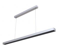 LEDAXO PL-04-60 Lampe LED directe à intensité variable variable 3000 lm 4000 K (blanc neutre), anti-éblouissement (UGR