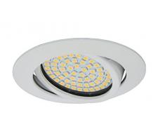 Rolux Spot LED encastrable DF-9243â2Â _ WS WW A +, 4Â W, blanc, 83Â x 23Â mm
