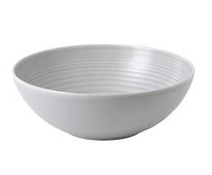 Royal Doulton 1054422 Bol Ã servir en porcelaine Gris clair 25 cm