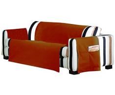 Eysa Housse de Fauteuil Lona Liso Couleur 39, 65% Coton 35% Polyester, Orange, 0,55 m