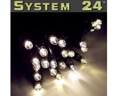 Star Guirlande lumineuse en caoutchouc Noir