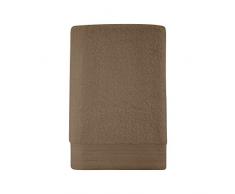 Eiffel Textile Drap Drap Plat, Coton, Marron, 100Â x 150Â x 10Â cm