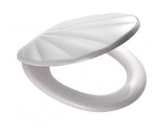 RIDDER 02112101 Abattant WC Blanc 45,9 x 36,8 x 4,5 cm