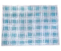 Aratextil Nombre Tapis Enfant, Coton, Bleu Ciel, 120Â x 160Â cm