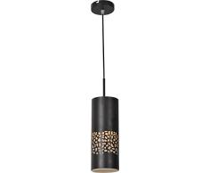 interfan Lampe de plafond Suspension moderne, Noir