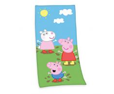 Herding Serviette de Bain Enfants, Cotton, Multicolore, 75 x 150 cm