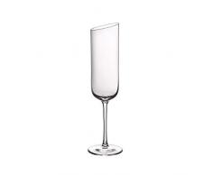 Villeroy & Boch 11-3653-0070 FlÃ»te Ã Champagne NewMoon, Ã©lÃ©gant Verre pour vin pÃ©tillant de Style Moderne, Cristal, Clair, rÃ©sistant au Lave-Vaisselle