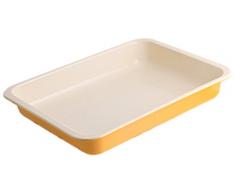Zenker 7244 Cocotte Special Cooking 37x27,5x5 cm Jaune-crème, Ãmail, 46 cm