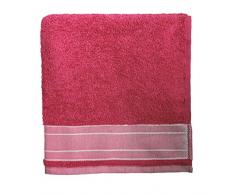 Santens Ross Eponge Serviette de Toilette, Coton, Berry, 50100