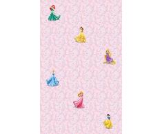 AG Design WPD 9734 Disney Princess, Papier Peint en Non-tissé de 0,5 x 10,05 m â 1 Rouleau, Non tissé, Multicolore, 0,1 x 57 x 10,09 cm