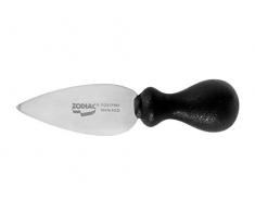 H&H Pengo 90177Â m Couteau Ã Fromage, 2Â Coupes, 13Â cm, Inoxydable, Acier/Noir