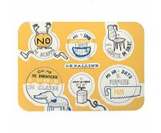 lepalle.it Les Boules, Table 1Â âÂ Six Disques dÃ©coratifs imprimÃ©s sur Carton recyclÃ©