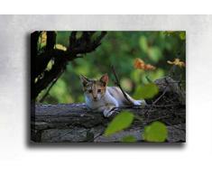 Bonamaison Peinture sur toile, multicolore, 40 x 60 cm - ConÃ§u et fabriquÃ© en Turquie