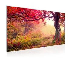 Tableau decoration murale Automne ForÃªt - XXL Impression sur Toile Salon Appartment 1 Parties - prÃªt Ã accrocher - 611612a