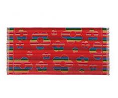 Beach Star Serviette de Plage, Multicolore, 70 x 140 cm