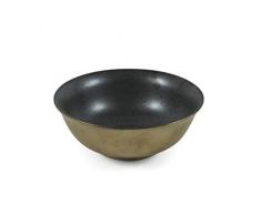 Villa dâEste Home Tivoli Gold Palms Grand Bol en Porcelaine Anglaise 21 cm