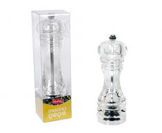 Home Carbone Moulin à Poivre, Acrylique INOX, Transparent, 30 cm