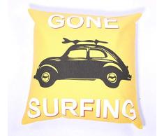 La Finesse - Housse de Coussin carrÃ©e dÃ©corative 50 x 50 cm pour la Maison en Coton pour Le Salon, Le canapÃ©, la Chambre Ã Coucher, Tissu colorÃ©, Taille Unique