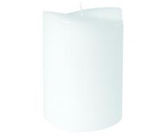 Rayher 3141800 Bougie Ellipse, bougie de 190 x 120 mm idéale pour vos cérémonies religieuses, anniversaire, noà «l & Cie, blanc