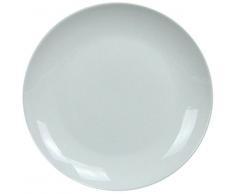 Viscio Trading 169904Â Plat Coupe Fruits, Porcelaine, Blanc