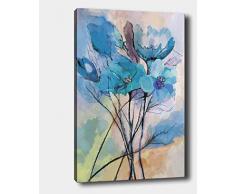 Bonamaison Peinture sur toile, multicolore, 50 x 70 cm - ConÃ§u et fabriquÃ© en Turquie