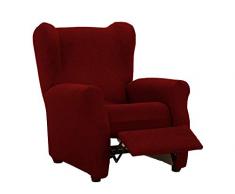 Martina Home electrónica Rey® Fauteuil Beirut, Rouge, Relax