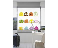 Estoralis I-3044 Store Enrouleur Translucide ImprimÃ© Digital, Mehrfarbig, 110 x 175 cm