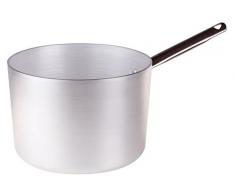 Pentole Agnelli alma105b28 Ligne 3 mm très Cocotte en Aluminium avec 1 poignée, 28 cm