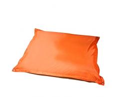Pushbag Pouf, Polyester, Orange, 130 x 130 cm