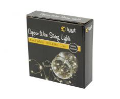 20Â LED Guirlande lumineuse Fil de cuivre