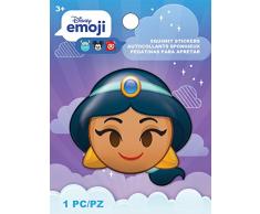 EK Success Autocollants Motif Disney Emoji Jasmin Taille unique
