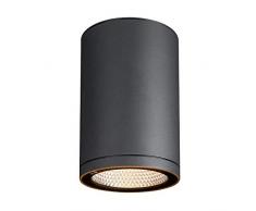 SLV CCT Enola Round L Plafonnier dextérieur à LED Anthracite 3000/4000 K