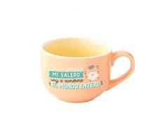 Mr. Wonderful WOA09805ES Tasse Ã gÃ¢teau en porcelaine avec ma grÃ¢ce et mon saliÃ¨re