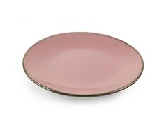 Villa DEste Home Tivoli 2195298 Royal Passion Lot de 6 assiettes Ã dessert en grÃ¨s Rose