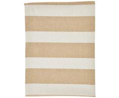 MI CASA Chiffon de Cuisine 50 x 70 Rayures Beige
