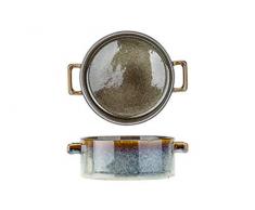 COSY & TRENDY 3948013 Bol à Soupe en Porcelaine Quintana-Vert-D 13xH 5,5 Cm