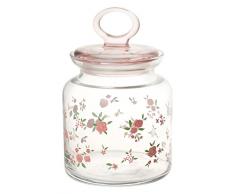 PASABAHCE 98671Â Kitchen Spring Bocal en Verre, 1Â lt, Bois, Transparent/Multicolore