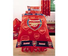 Zap Liverpool Red Crest Cache-sommier pour lit Simple