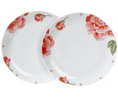 Hutschenreuther 29163â721954 Lot de 2 Assiettes à Dessert, Forme : Eve Lady Pink