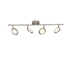 Brilliant G62832/13 Eclairage de plafond, Plastique, Bleu/MÃ©tallique