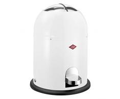 WESCO Mini Master Poubelle en Plastique Blanc 26,4 x 26,4 x 36 cm 6 l