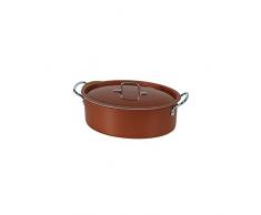 Moneta Casserole Ovale avec Couvercle 28 cm Zecchino