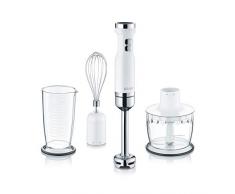 Graef HB501EU Mixeur Plongeant Plastique Blanc Inox