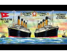 Schatzmix Plaque Murale en tÃ´le Motif Ã©toile Blanche 20 x 30 cm