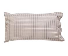 Lexington 020201530078js Set Drap Plat, Coton, Gris, 150Â x 220Â x 1Â cm