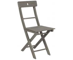 Special Home Lot de 2 chaises Balcony Gris