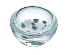 Caithness Presse-Papier en Cristal Sarah P Mini coupelle en Verre Blanc